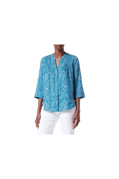 s.Oliver Bluse - Türkis - Regular Fit