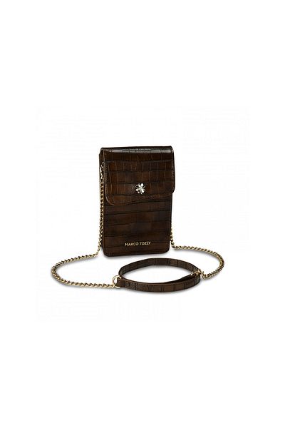 Marco Tozzi Handtasche - Braun - Strukturiert