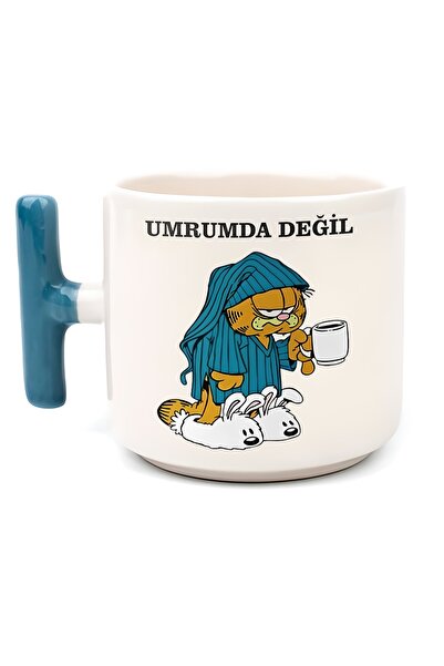 GünayStore كوب مكتوب عليه I Don't Care Garfield مطبوع عليه قهوة اللاتيه والإس...