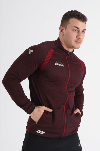 Diadora Анцуг Muline Single Top, бордо червен