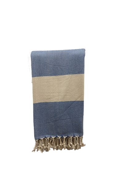 Softplus Peshtemal 100% bumbac supradimensionat cu model în zig-zag
