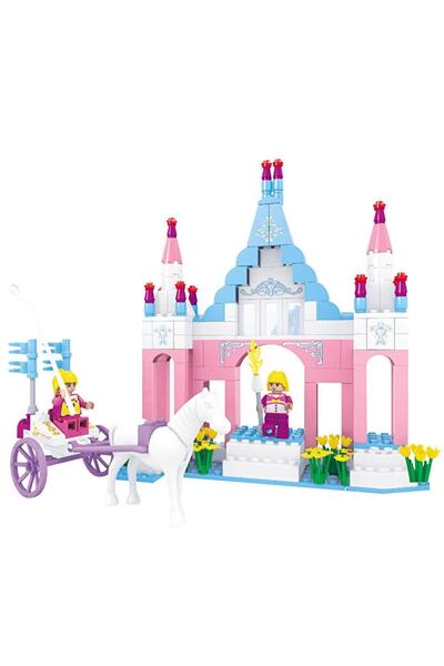Sole Ausini-Asian Bricks 24502, Fairyland 245 Pieces Castle and Horse Carriage Themed Lego Set