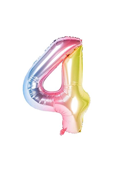 Partimarka 4 Shaped Colorful Foil Balloon