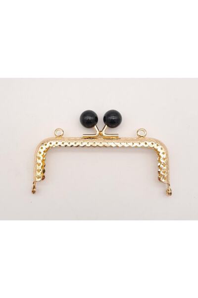 angel çanta aksesuar مشبك حقيبة أسود بكميات كبيرة مقاس 10.5 سم، مصنوع من معدن...