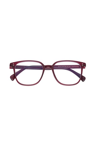 Endemique Studio Endémique Studio No 40 Anti-blue Matt Burgundy Screen Glasses