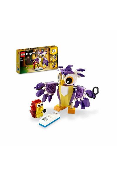 LEGO 31125 Creator Fantastic Forest Creatures 3 in 1, 175 Pieces Ages +7