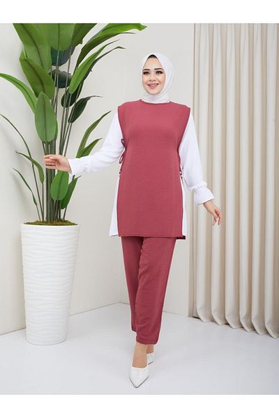 Moda Krash Aerobin 3 Piece Plum Summer Set