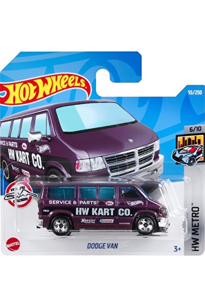 HOT WHEELS سيارة واحدة دودج فان Hct63