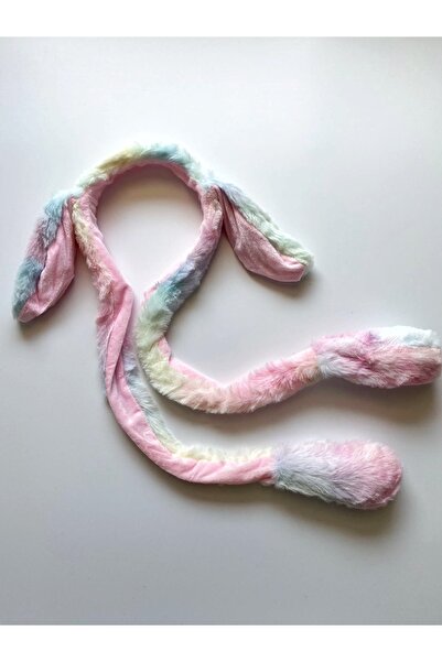 My Moment Căști colorate pentru copii, cu urechi de iepure în mișcare