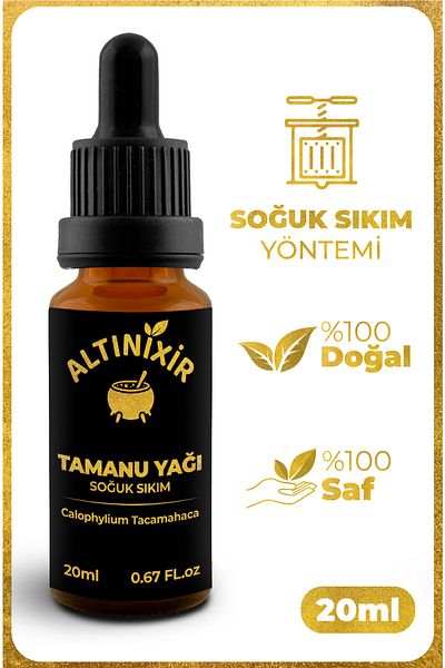 ALTINİXİR 20ml Tamanu Oil - Cold Pressed