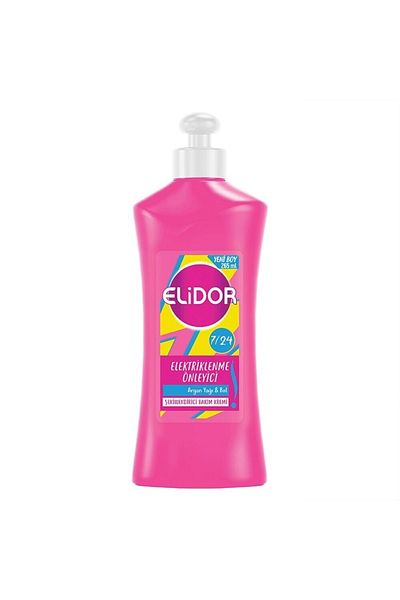 Elidor 24/7 Styling Hair Care Cream Anti-Frizz Argan Oil & Honey 265 ml