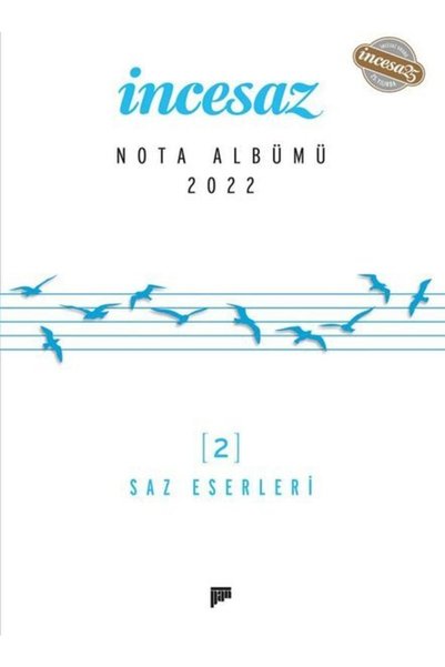 Pan Yayıncılık Incesaz Nota Albümü 2022 Seti - 2 Kitap Takım