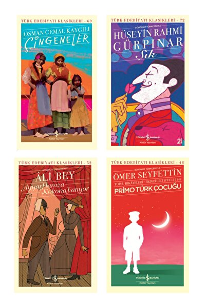 TÜRKİYE İŞ BANKASI KÜLTÜR YAYINLARI Çingeneler + Ayyar Hamza - Kokona Yatıyor...