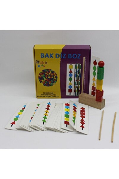 Eolo Bak Diz Boz Plus (BONCUK DİZME OYUNU) (4-6 YAŞ) Yukakids