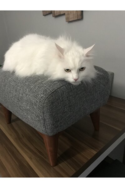 Lütfiye Gündoğan Puf Ayak Uzatmalık Leke Tutmaz Kumaş Yükseklik 35 Cm En 31 Cm Boy 47 Cm