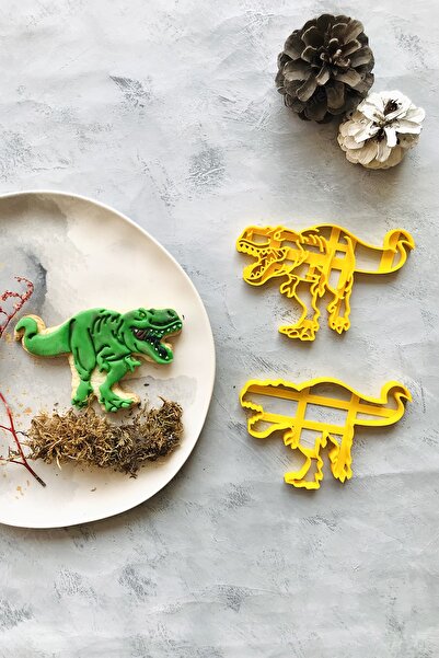 CESTOPİENO قالب عجينة تريكس أصفر / قالب كوكي