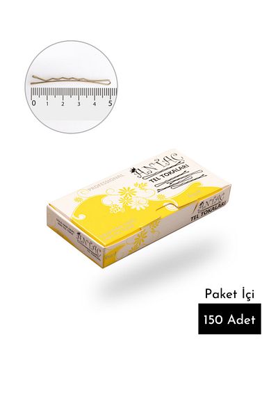 Antaç Wire Buckle Yellow Color 150 Pieces (BALL) Quality Hard and Useful Paravana