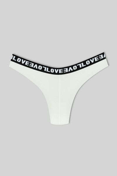 HNX Ecru Love Elastic Brazilian γυναικεία κιλότα