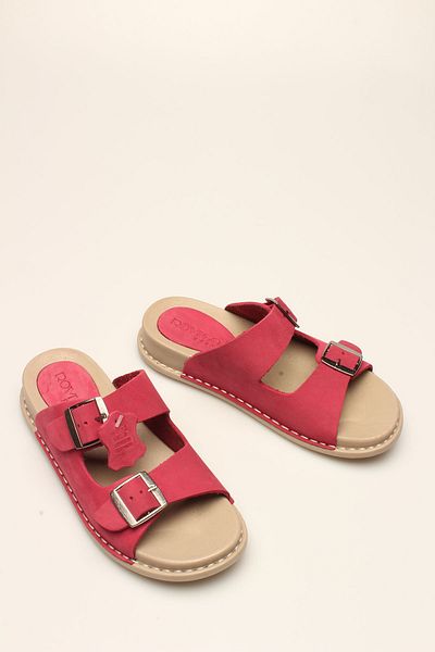 ROVIGO P Fuchsia Nubuck Women's Slippers