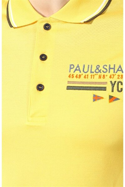 PAUL&SHARK Men's Knitted Polo Shirt C.wCotton