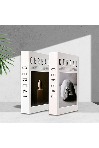 irayhomedecor 2 Pack Snail & Vase Decorative Book Box