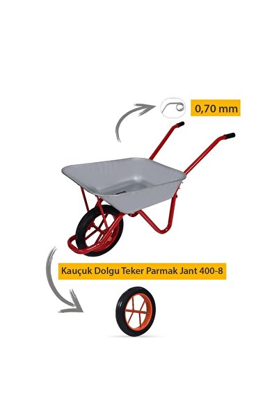 Genel Markalar Adalı Galvanizli Afrika Demonte El Arabası 0.70mm Sac Dolgu Te...