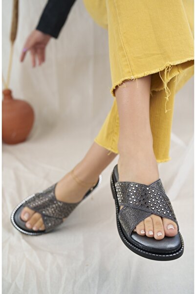 Khayt Papuci de damă Sharone Anatomici Ortopedici Confortabili cu Pietre Zilnici