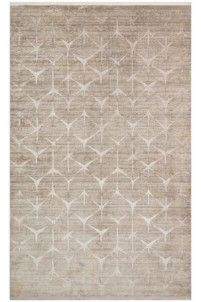 Eko Halı Verona Dyed Vrd06 Latte B Overdyed Yumuşak Ipeksi Tuşeli Modern Vint...