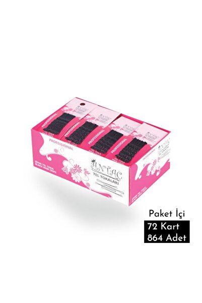 Antaç مشبك سلكي بمقبض أسود مكون من 72 قطعة (مقبض) بارافانا صلبة ومفيدة عالية ...