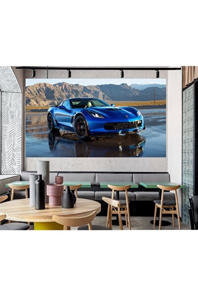HDART Spor Araba Kanvas Tablo Tablosu