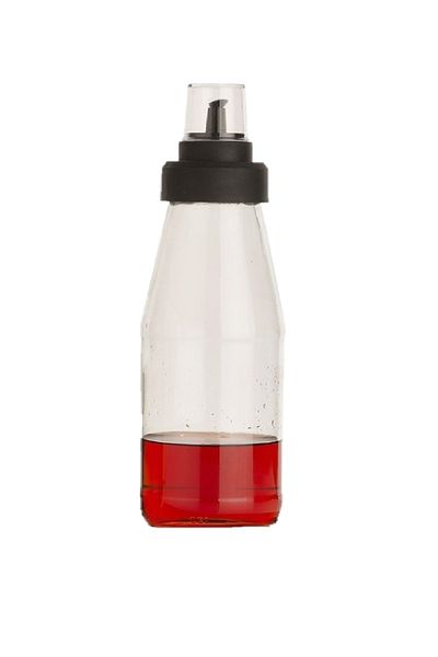 Bayev 1 Piece 720 ml Smart Sippy Glass Oil Vinegar Vinegar Leak Proof Sauce Bowl