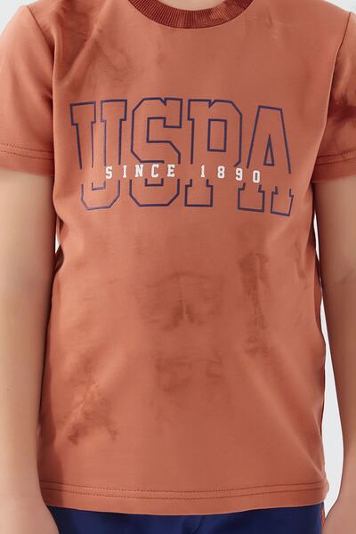 U.S. Polo Assn. Us1344 Brown Boy's Suit