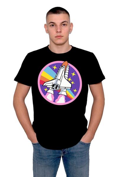 baskwear Tricou Space Cosmos Navă spațială Space T-shirt