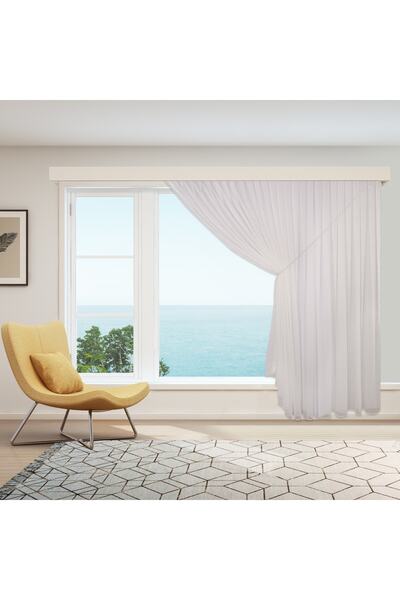 perhal perde ve halı Tek Kanat Sade Çelik Desen Etekleri Kurşunlu 1-3 Sık Pil...