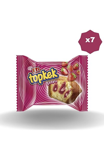Eti Topkek Çilekli 40 gr x 7 Adet