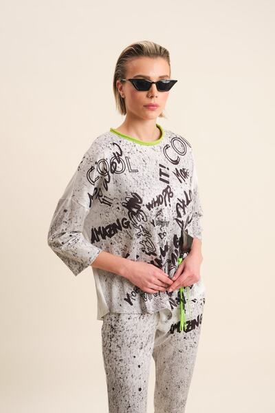 VERDA Bluză imprimată