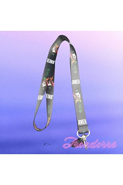 Trenderrs Breloc cu model Joker și șnur pentru telefon și geantă