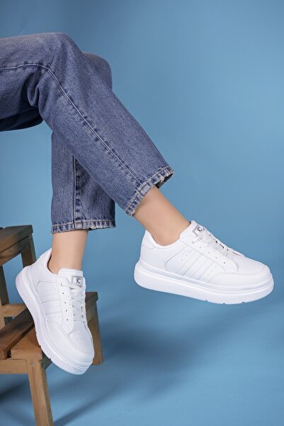 Riccon Dámské Sneakers00121013 White White