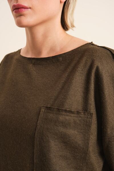 VERDA Oversize Cep Detaylı Elbise