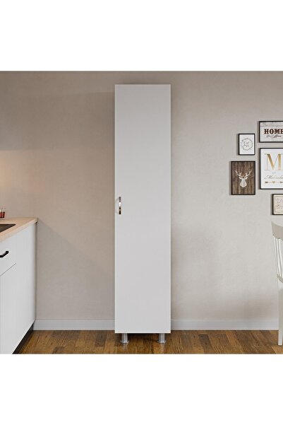Eco Room Çok Amaçlı Boy Dolap - Beyaz