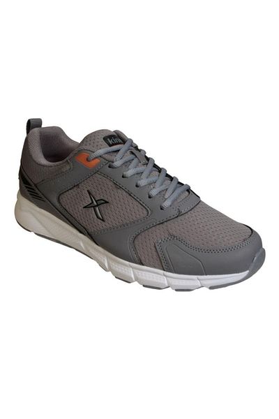 Kinetix Men's White Black Gray Mesh Sneaker Sports Walking Shoes