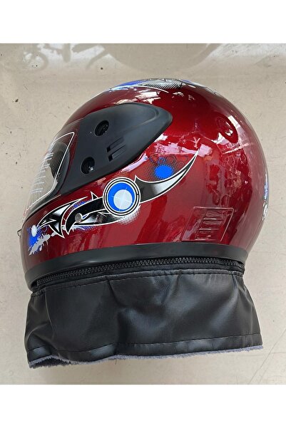 TVR Tam Çene Boğaz Korumalı Kışlık Kask