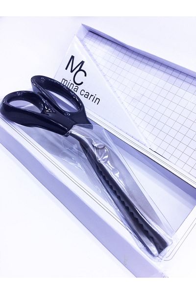 Sermet Süs Dünyası Zigzak Cut Surface Scissors 23.5 Cm