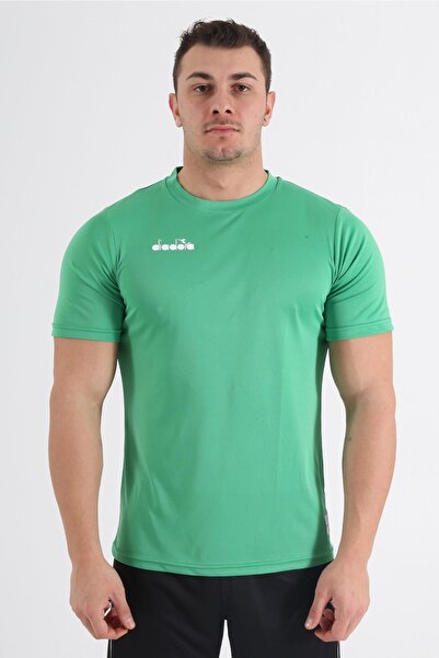 Diadora Μπλουζάκι προπόνησης Nacce 22 Ανοιχτό πράσινο