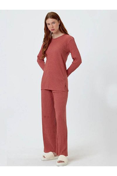 Ladytime Seasonal Long Sleeve Lycra Women's Pajama Set 2026