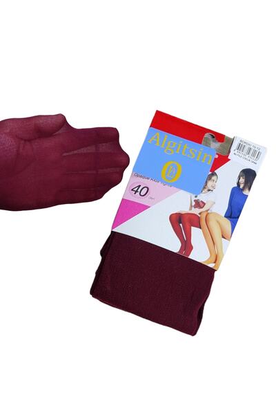Algitsin O L A Çocuk 40 Den Ince Opak Mus Mat Slim Fit Kalıp Külotlu Çorap