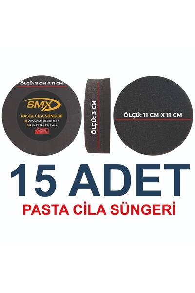 SMX Pasta Cila Süngeri 15 Adet