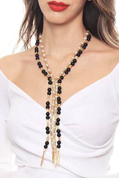 LABALABA Kadın Top Zincir Kombin Kolye