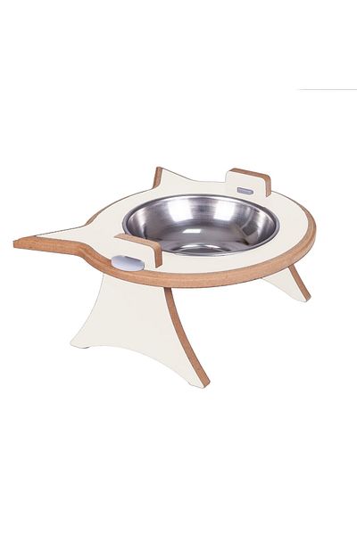 Patihomes Pati Homes Cat Food and Water Bowl Single
