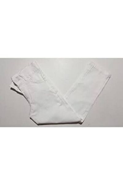 ümitteks iş ve okul kıyafetleri Show Clothes 23 April 19 October Daily Wear White Lycra Linen Trousers